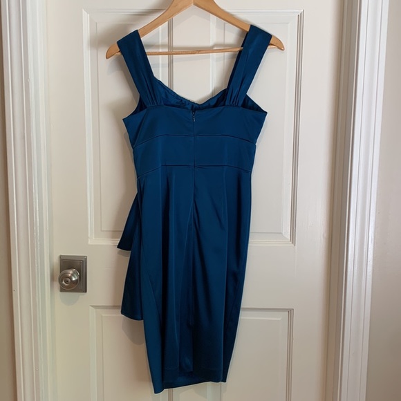 Maggy London, blue dress size 4P - Picture 5 of 16